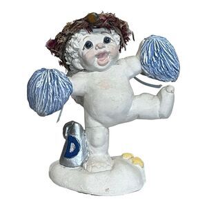 Dreamsicles Cherub Three Cheers Angel 1995 Club Piece Cheerleader Figurine 90s